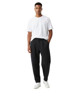 Opening Ceremony Wappen Logo Bonded Herren Pants stylische Sweathose aus 100% Baumwolle Schwarz 