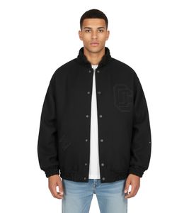 Opening Ceremony Oc Embro. Filz Herren Collegejacke Übergangsjacke Schwarz 