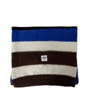 Sciarpa invernale a righe alla moda di Opening Ceremony con toppa con logo - Multicolore/A righe