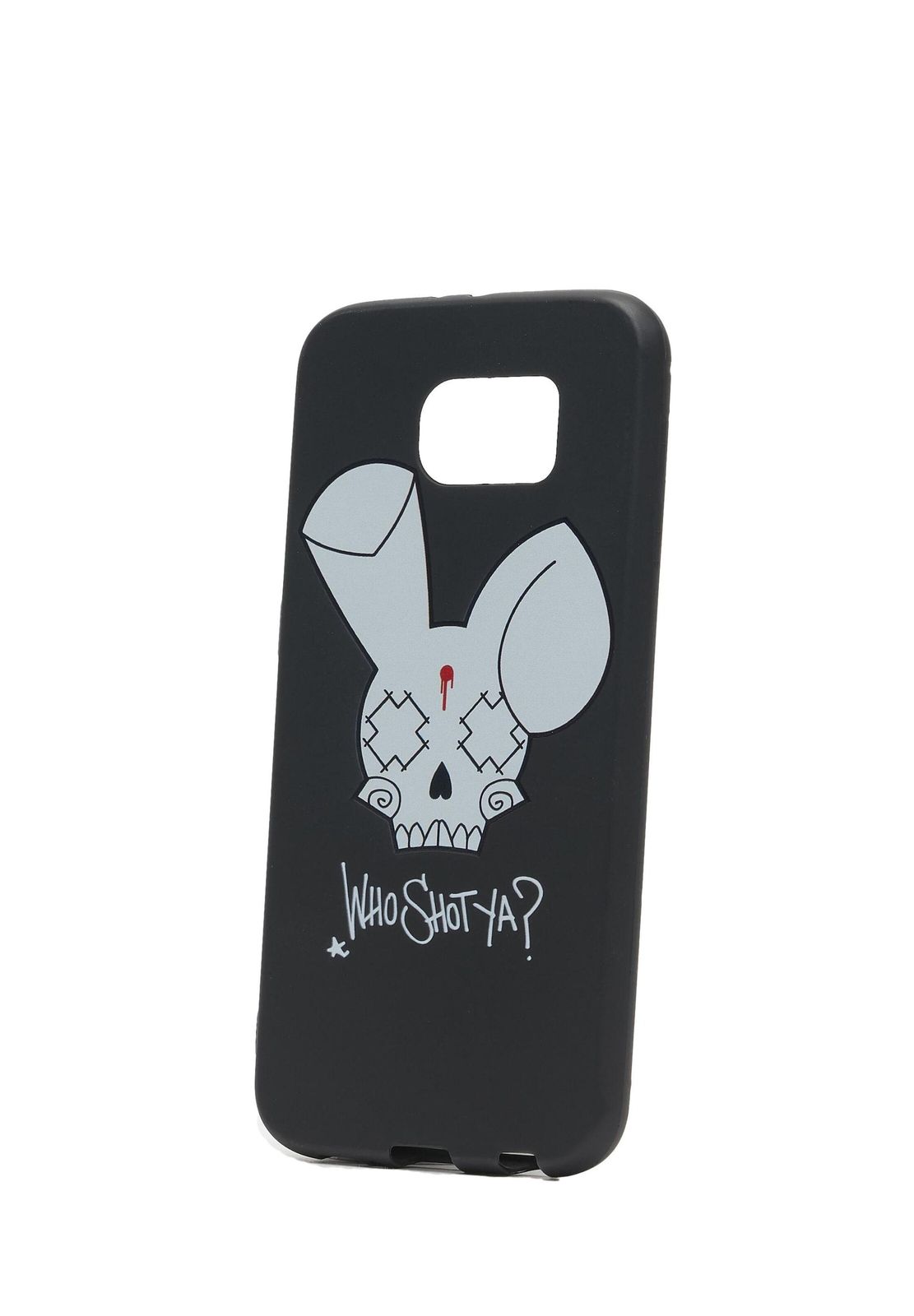 Who Shot Ya? Bunny Logo Samsung Handyhülle schwarz A7 2016/A710