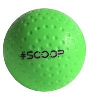 6er Pack SCOOP X-Treme Hockey Street-Balls mit Dimple-Design Hockeyball Sport-Ausrüstung NL266445 Grün