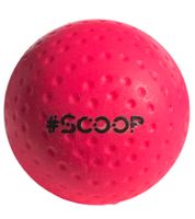6er Pack SCOOP X-Treme Hockey Street-Balls mit Dimple-Design Hockeyball Sport-Ausrüstung NL266443 Rosa