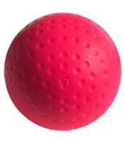 6er Pack SCOOP X-Treme Hockey Street-Balls mit Dimple-Design Hockeyball Sport-Ausrüstung NL266443 Rosa