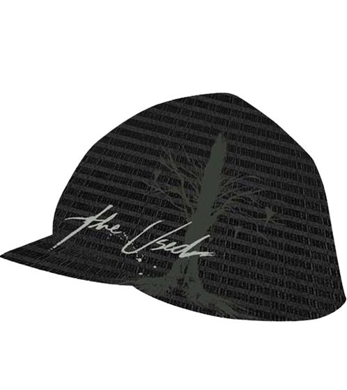 The Used Unisex Rockband Schirm-Mütze stylische Schirm-Beanie Freizeit-Mütze KC101864TUD Schwarz/Grau