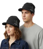 Gorra unisex The Used Rock Band, elegante gorro informal KC101864TUD negro/gris