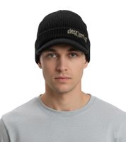 Casquette unisexe Fall Out Boy avec broderie « Fall Out Boy », bonnet à visière, bonnet tricoté, KC103261FOB, noir