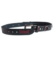 Ceinture Slipknot du groupe de métal pour femme ou homme, taille unique, 95 cm, ceinture décontractée réglable, BT111166LSP3, noire
