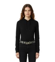 Ceinture Lamb of God en métal pour homme ou femme, taille unique, 95 cm, ceinture décontractée ajustable, BT106477LOG3, gris/noir