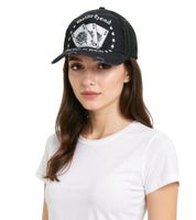 Motorhead Cap stylische Baseball-Cap Baumwoll-Cap Fan-Artikel TC110387MTR Schwarz/Weiß