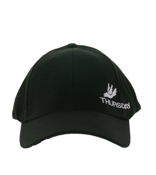 Thursday Unisex Post-Hardcore-Band Trucker-Cap Baseball-Cap mit Logo-Stickerei Fan-Mütze TC108495THU Schwarz