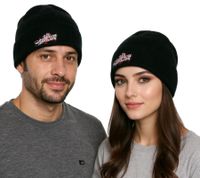 Gorro unisex de algodón RED JUMPSUIS APPARATUS de corte clásico KC110824RJA Negro/Rojo/Blanco