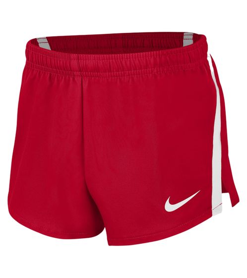 NIKE Stock Fast 2 Kinder Trainings-Shorts mit Dri-FIT-Technologie Fußball-Shorts für Mädchen und Jungen Sport-Hose NT0305-657 Rot