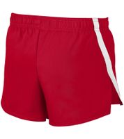NIKE Stock Fast 2 Kinder Trainings-Shorts mit Dri-FIT-Technologie Fußball-Shorts für Mädchen und Jungen Sport-Hose NT0305-657 Rot