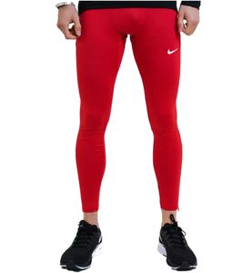 NIKE Sporttight Herren Trainings-Hose mit DRI-FIT-Technologie leichte Sport-Hose atmungsaktive Fußball-Hose Slim-Fit NT0313-657 Rot