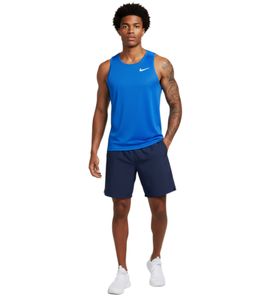 NIKE Herren Sport-Shirt Muskel-Shirt mit Dri-FIT-Technologie Fitness-Shirt Tank- Top NT0306-463 Blau