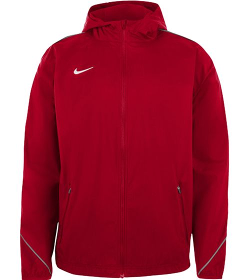 NIKE Woven Herren Trainings-Jacke mit DRY-FIT Technologie Sport-Jacke Fitness-Jacke NT0319-657 Rot