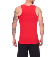 NIKE Dry Herren Sport-Shirt Fitness-Shirt mit Dri-FIT-Technologie Tank- Top NT0306-657 Rot