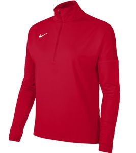 NIKE Dry Element Longsleeve Damen Trainings-Top mit Half-Zip Sweatshirt mit Dry-Fit NT0316-657 Rot