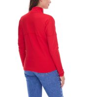 NIKE Dry Element Longsleeve Damen Trainings-Top mit Half-Zip Sweatshirt mit Dry-Fit NT0316-657 Rot