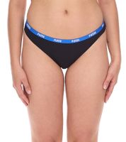 Pack de 3 tangas PUMA para mujer, conjunto de ropa interior, calzoncillos de algodón, 701224757 001 Negro