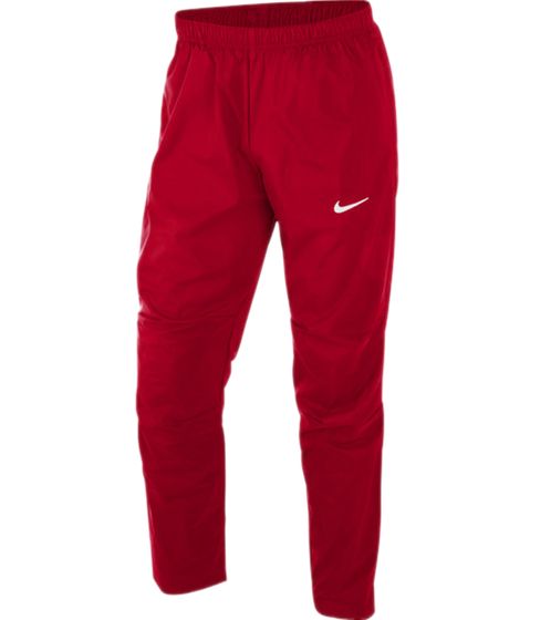 NIKE Men's Training Pants with DRI-FIT Technology, Lightweight Sports Pants, Breathable Football Pants, Slim Fit NT0321-657 Red
