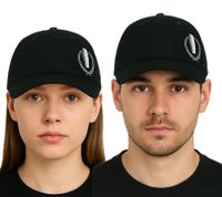 Casquette unisexe My Chemical Romance, casquette de baseball en coton à visière incurvée, TC104147MCR, noire