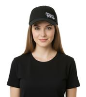 Casquette unisexe My Chemical Romance en coton à visière légèrement incurvée, casquette de baseball TC111925MCR, noir/blanc