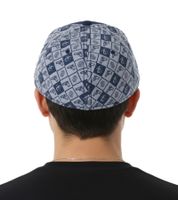 Gorra unisex Eazy-E con visera plana, ideal para fanáticos de los raperos estadounidenses, TC110970ESE3, azul/gris
