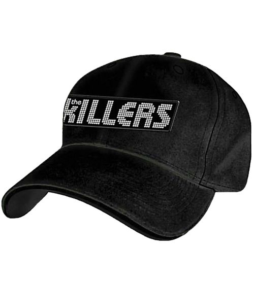 The Killers Unisex Trucker-Cap Rockband mit Logo-Stickerei Base-Cap Baumwoll-Cap Schwarz/Weiß