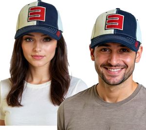 Gorra unisex de Eminem con logo bordado, elegante gorra de béisbol, producto para fans, azul marino/blanco Gorra unisex de Eminem con logo bordado, elegante gorra de béisbol, producto para fans, azul marino/blanco
