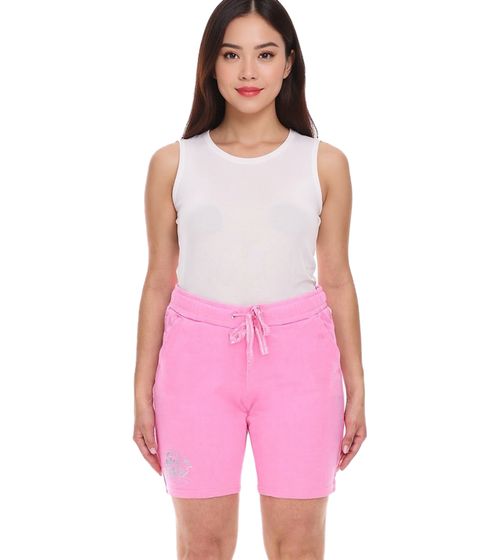 Short décontracté, legging, pantalon court en coton, short d'été SOCCX pour femme 364388_2007 Rose