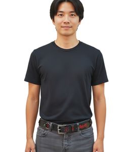 Slipknot Gürtel der Metal-Band für Damen oder Herren Einheitsgröße 100cm verstellbarer Freizeit-Gürtel BT111166SLP4 Schwarz