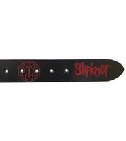 Slipknot belt from the metal band for women or men, one size fits all, 100 cm adjustable casual belt, BT111166SLP4, Black