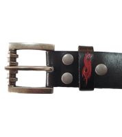 Slipknot belt from the metal band for women or men, one size fits all, 100 cm adjustable casual belt, BT111166SLP4, Black