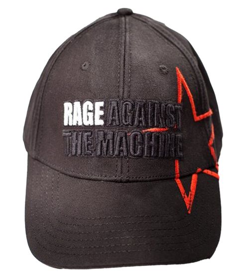 Rage Against The Machine Trucker-Cap stylische Baseball-Cap Baumwoll-Cap TC117495RAT Schwarz