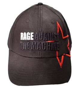 Rage Against The Machine Trucker-Cap stylische Baseball-Cap Baumwoll-Cap TC117495RAT Schwarz
