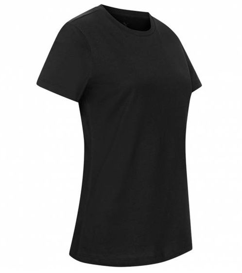 PUMA Blank Base Damen T-Shirt nachhaltiges Baumwoll-Shirt Sport-Shirt Fitness-Shirt 678258 02 Schwarz