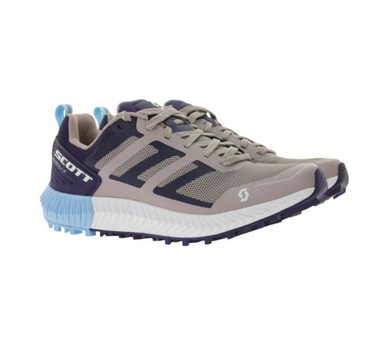 SCOTT Kinabalu 2 Damen Trail-Laufschuh mit Ortholite Lauf-Schuhe 8mm Sprengung 280056-6831008 Altrosa/Lila/Türkis