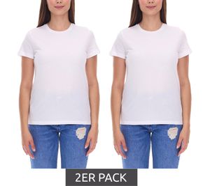 2er Sparpack PUMA Damen T-Shirt nachhaltiges Baumwoll-Shirt schlichtes Sport-Shirt Fitness-Shirt 678257 01 Weiß 2er Sparpack PUMA Damen T-Shirt nachhaltiges Baumwoll-Shirt schlichtes Sport-Shirt Fitness-Shirt 678257 01 Weiß