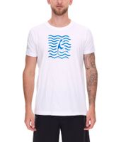 green SYLT Herren Baumwoll-Shirt mit Wellenoptik und Sylt Grafik 0100-007 Weiß green SYLT Herren Baumwoll-Shirt mit Wellenoptik und Sylt Grafik 0100-007 Weiß