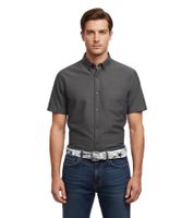 Ceinture RAMONES pour femme et homme, 110 cm, imprimé journal, BT106126RAM4, blanche