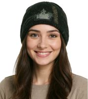 Gorra de punto unisex de Underoath, banda de metalcore, algodón, artículo para fans, KC110030UND, color negro