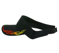 HIGHWAY 430 Unisex Visor Cap, Stylish Cotton Cap with Sun Visor, 7241GUY, Black