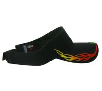 HIGHWAY 430 Unisex Visor Cap, Stylish Cotton Cap with Sun Visor, 7241GUY, Black