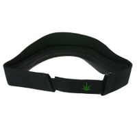 HIGHWAY 430 Unisex Visor Cap, Stylish Cotton Cap with Sun Visor, 7241GUY, Black