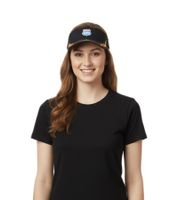 HIGHWAY 430 Unisex Visor Cap, Stylish Cotton Cap with Sun Visor, 7241GUY, Black