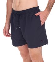 Bañador Tommy Hilfiger Medium con Cordón para Hombre, Bañador Sostenible con Logotipo y Bolsillos, UM0UM02793DW5 Azul Oscuro