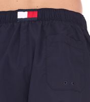 Bañador Tommy Hilfiger Medium con Cordón para Hombre, Bañador Sostenible con Logotipo y Bolsillos, UM0UM02793DW5 Azul Oscuro