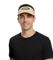 Casquette visière Corona Extra unisexe, élégante casquette d'été avec visière en paille, beige 5369COR