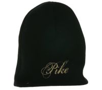 Bonnet Pike, bonnet confortable en tricot double épaisseur, bonnet élégant, article de supporter KC112589PIK, Noir